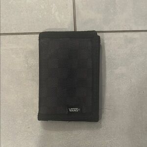 Vans Classic Black Tri-Fold Wallet